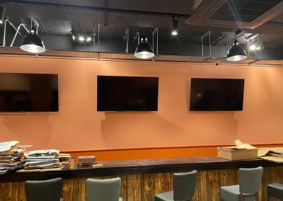 Hospitality venue fit-out nearing completion at Bar10 Irvine