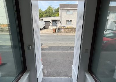 Entrance view looking out to street at Summerwood Vets